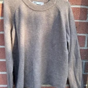 Zara Cosy Wool Blend Sweater - Like new!